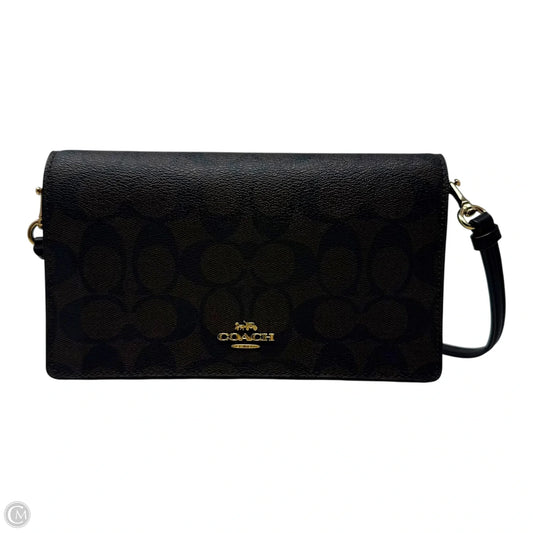 Anna Foldover Handbag Designer By Coach, Size: Small