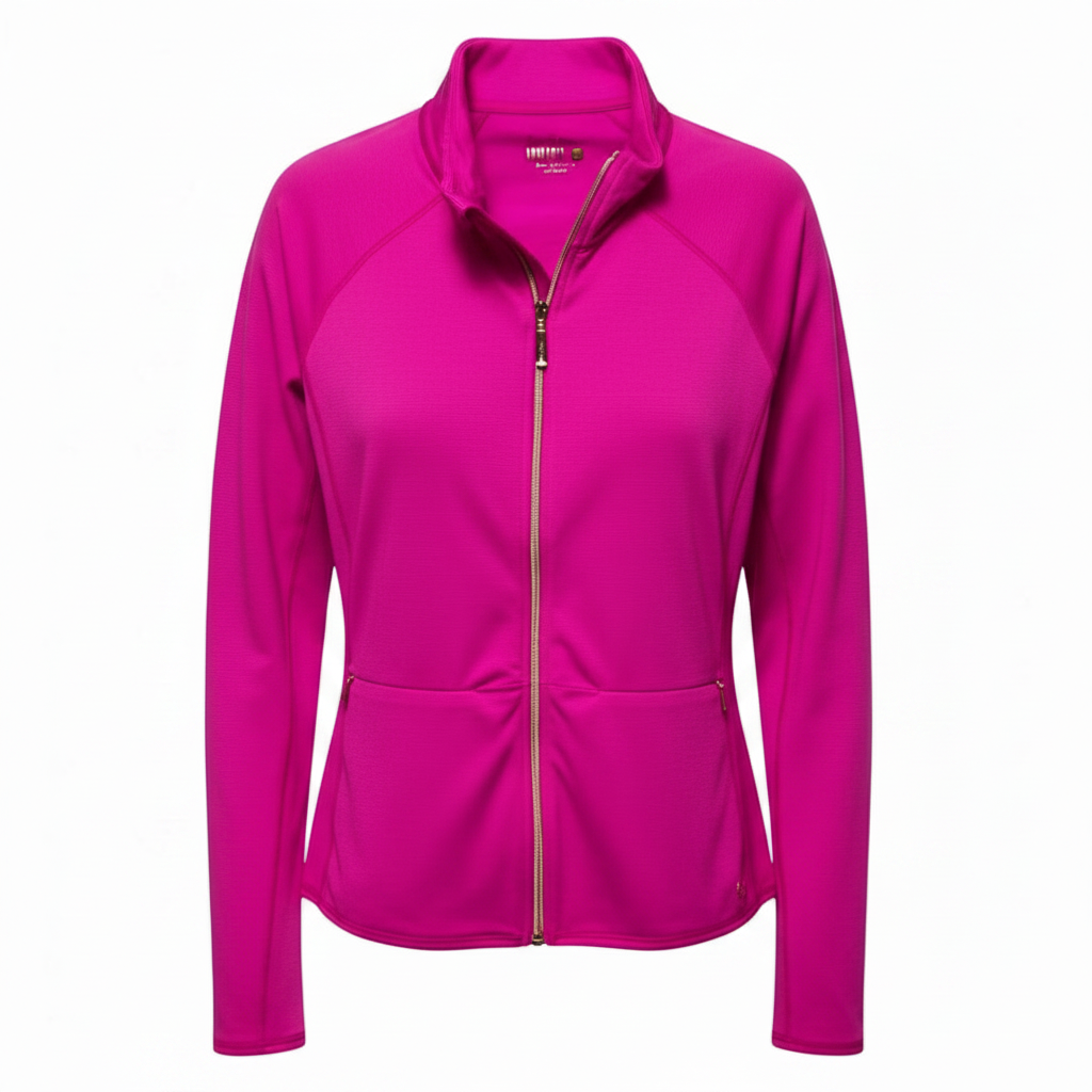 Kapri Athletic Jacket Designer By Luxletic by Lilly Pulitzer In Pink, Size: L