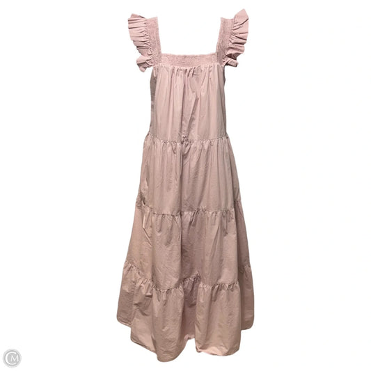 Tiered Dress Casual Maxi By English Factory In Pink, Size: S