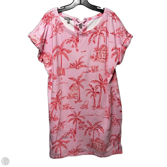 Dress Casual Short By Talbots In Tropical Print, Size: Xl