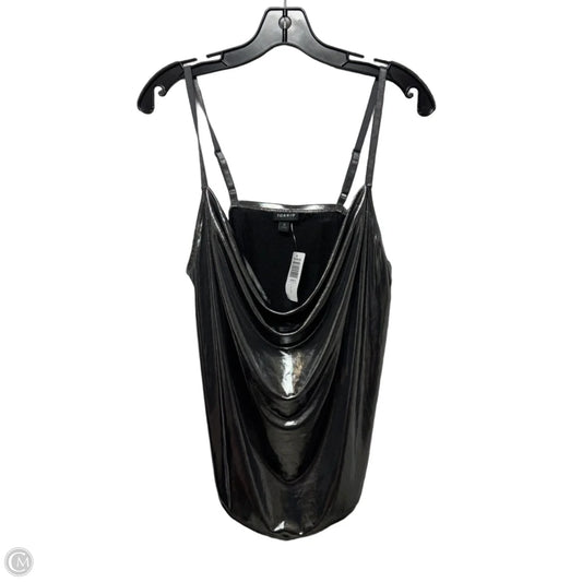 Liquid Shine Cowl Cami Top Sleeveless By Torrid In Silver, Size: L