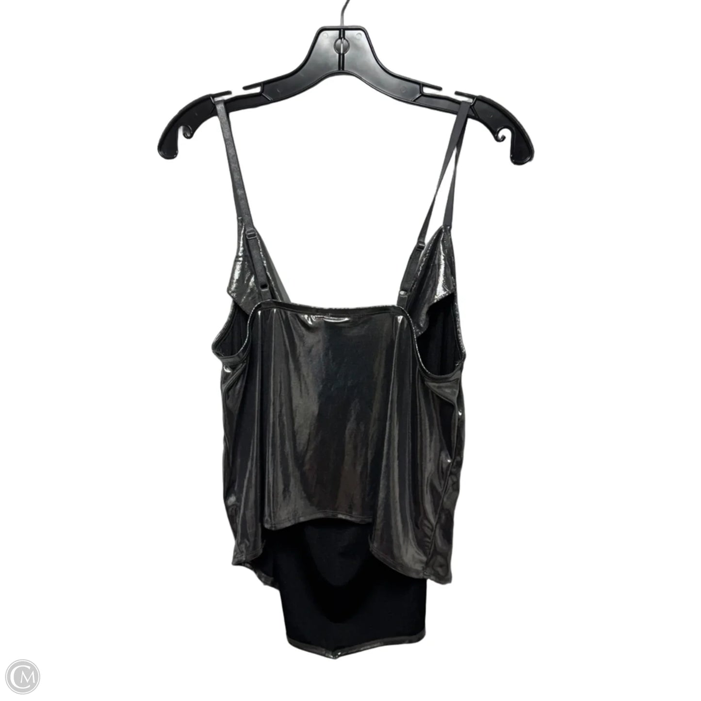 Liquid Shine Cowl Cami Top Sleeveless By Torrid In Silver, Size: L