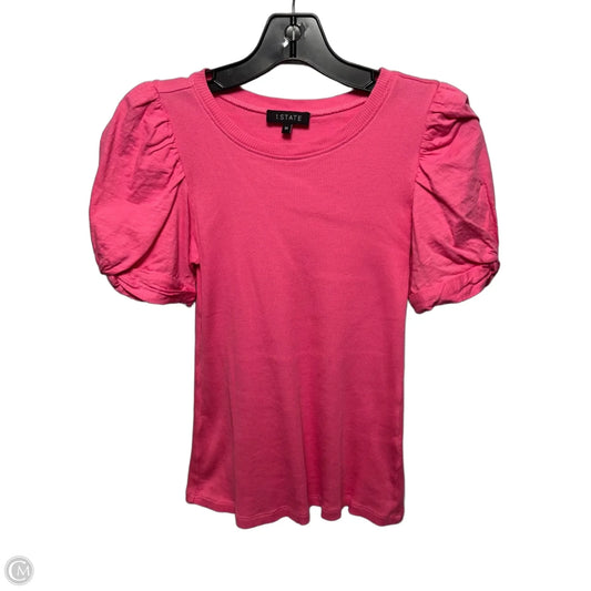 Top Short Sleeve By 1.state In Pink, Size: Xs
