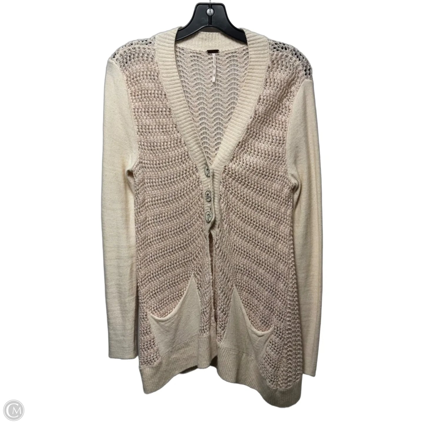 Sweater Cardigan By Free People In Pink, Size: S
