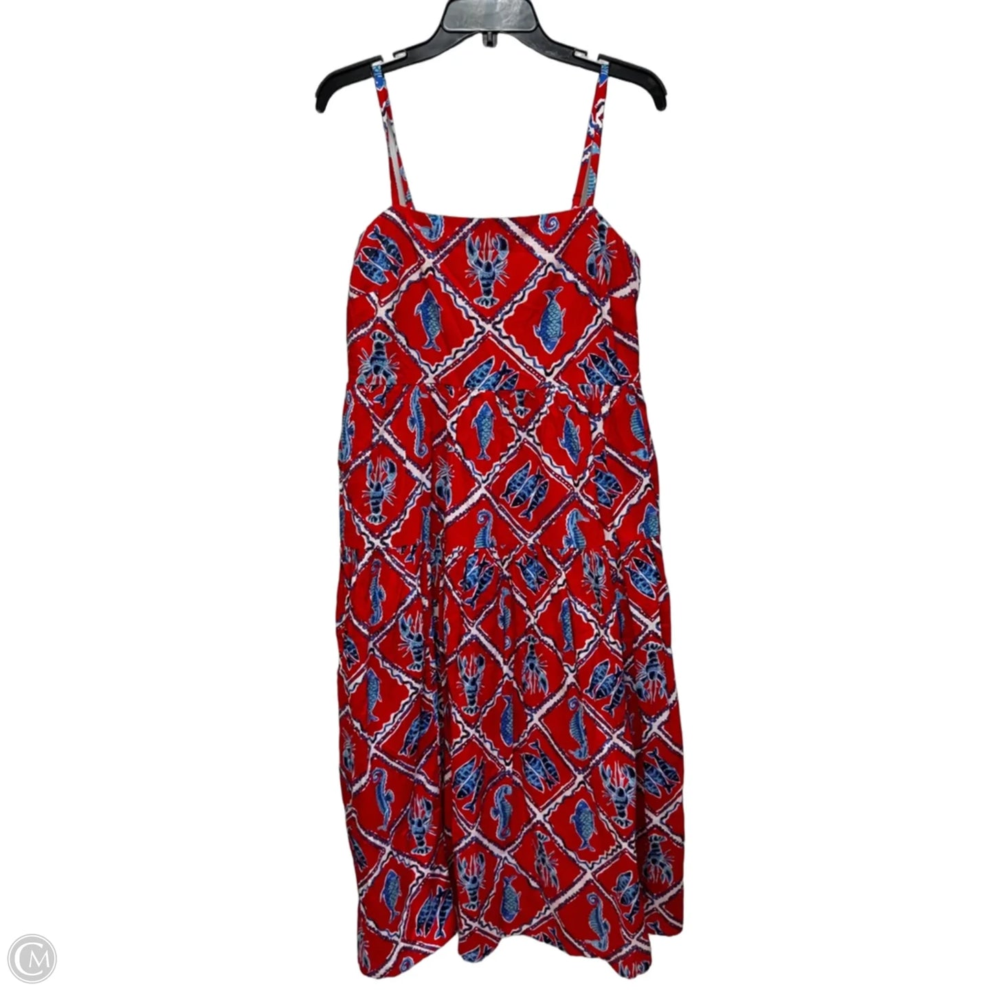 Dress Casual Maxi By J. Crew In Animal Print, Size: 12