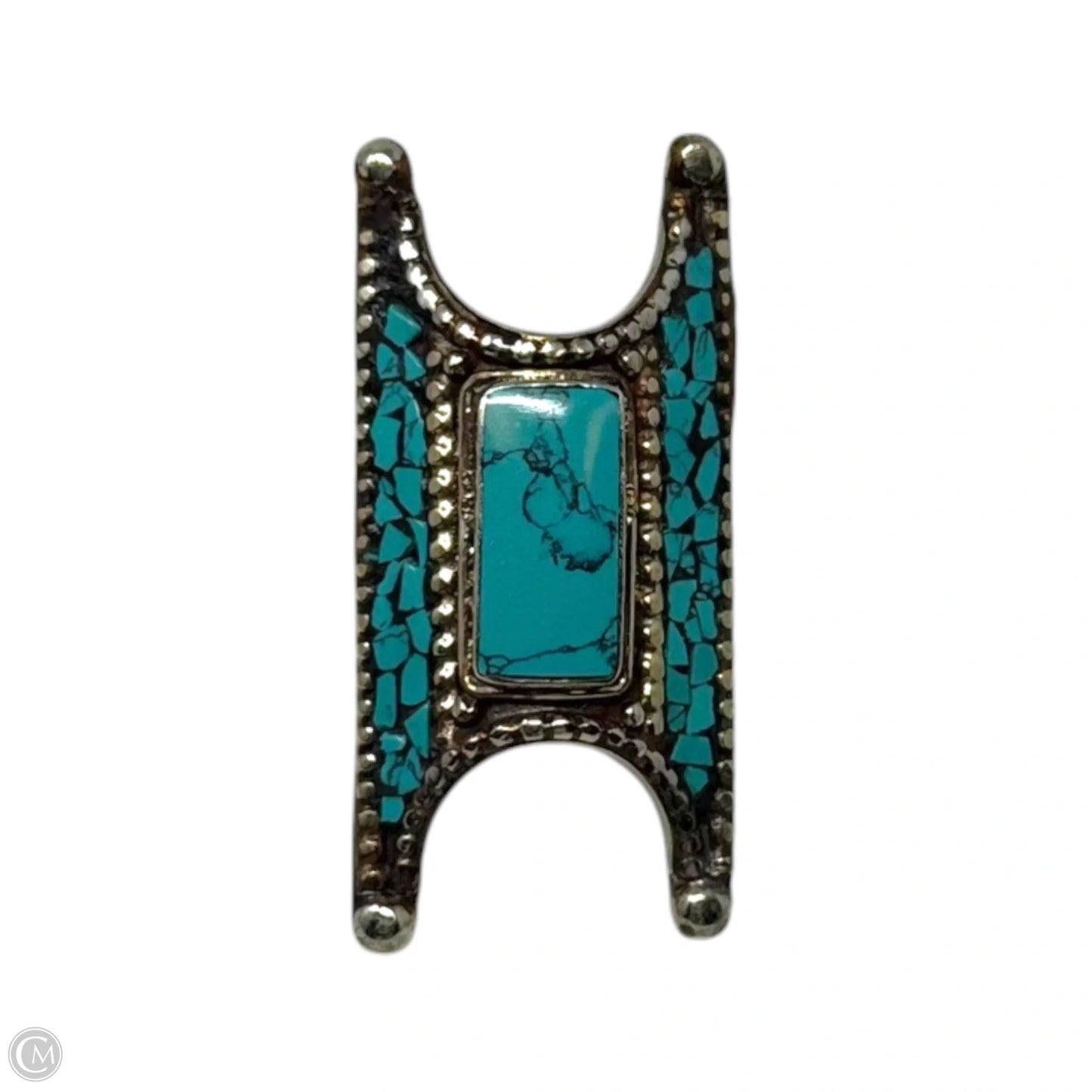 Faux Turquoise Statement Ring