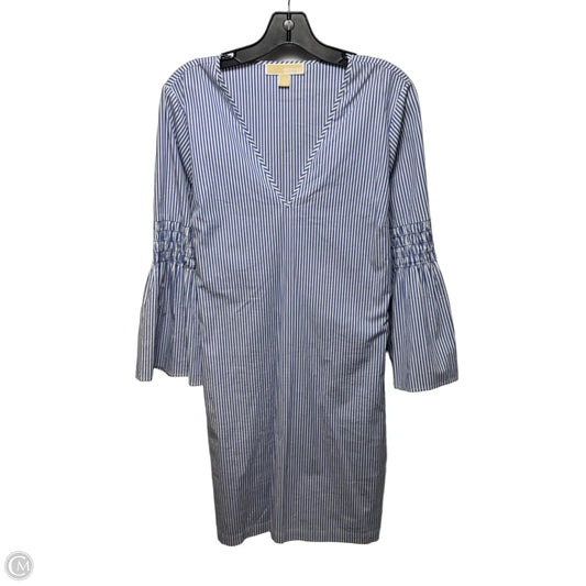 Dress Casual Short By Michael By Michael Kors In Striped Pattern, Size: L