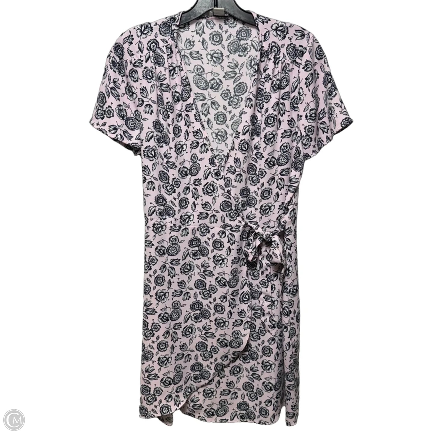 Wrap Dress Casual Short By J. Crew In Floral Print, Size: 6