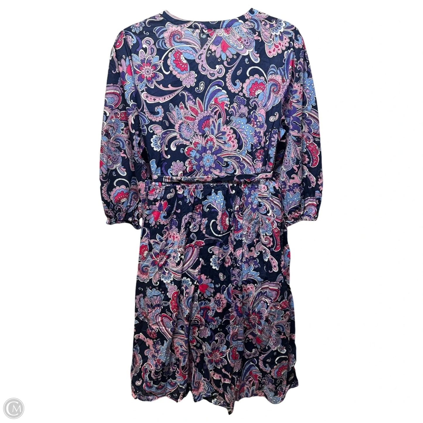 Dress Casual Midi By Talbots In Floral Print, Size: 22