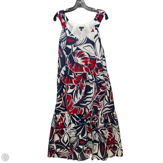 Dress Casual Maxi By Talbots In Floral Print, Size: 3x