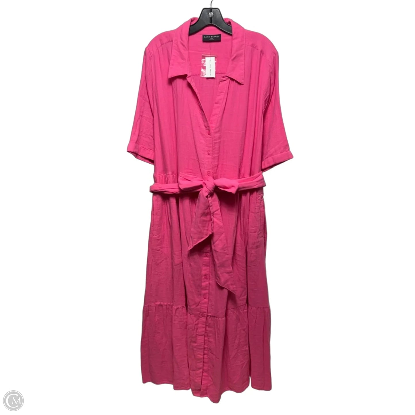 Dress Casual Maxi By Lane Bryant In Pink, Size: 22/24