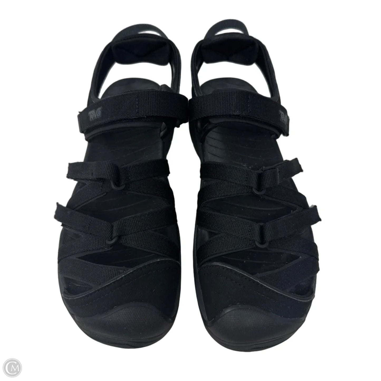 Sandals Flats By Teva In Black, Size: 9