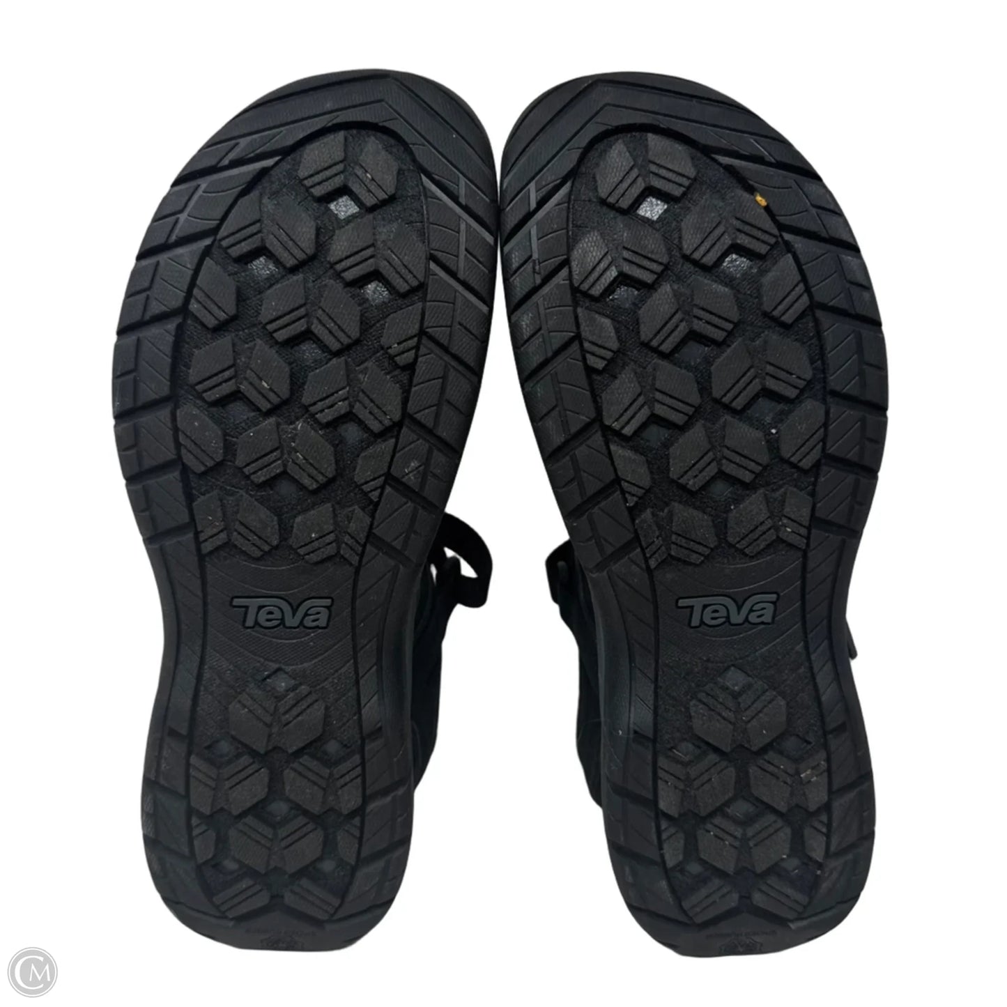 Sandals Flats By Teva In Black, Size: 9