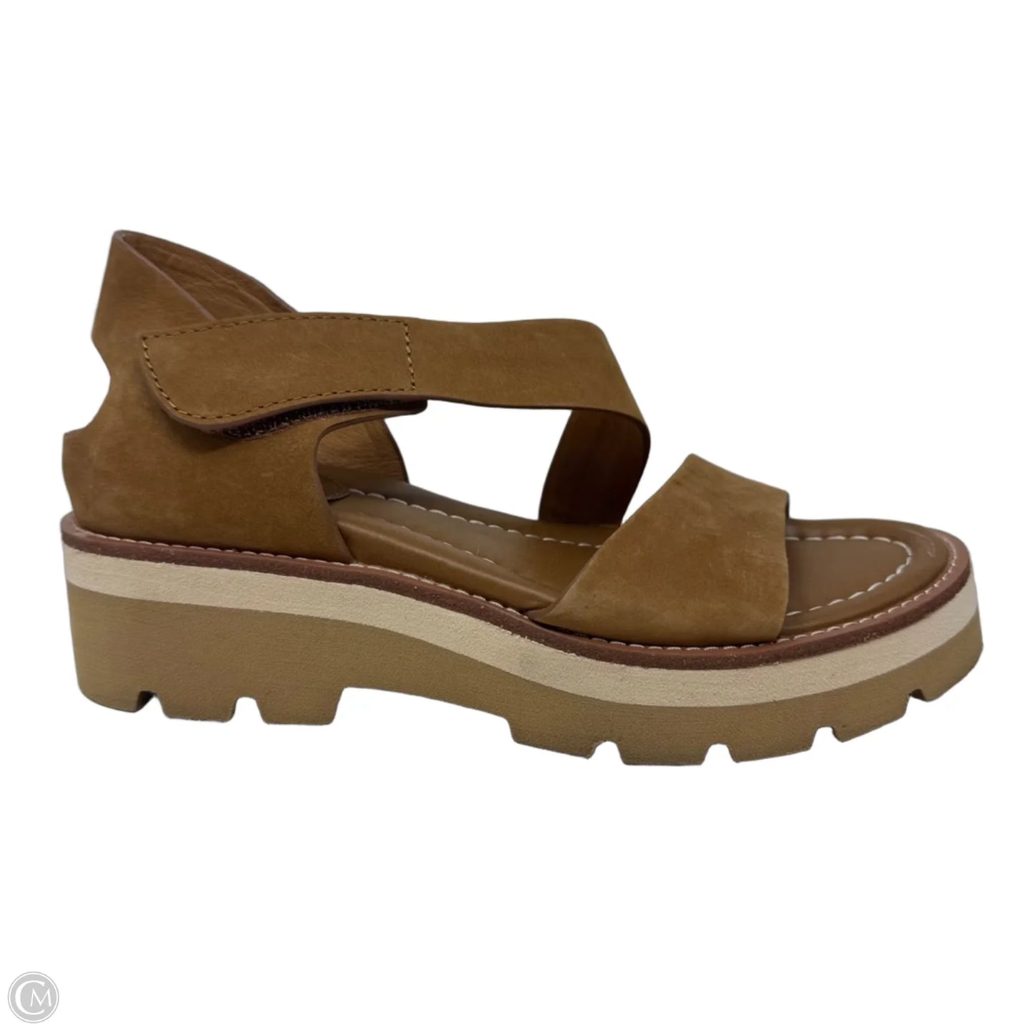 Pru Platform Sandals By Sofft In Tan, Size: 6.5