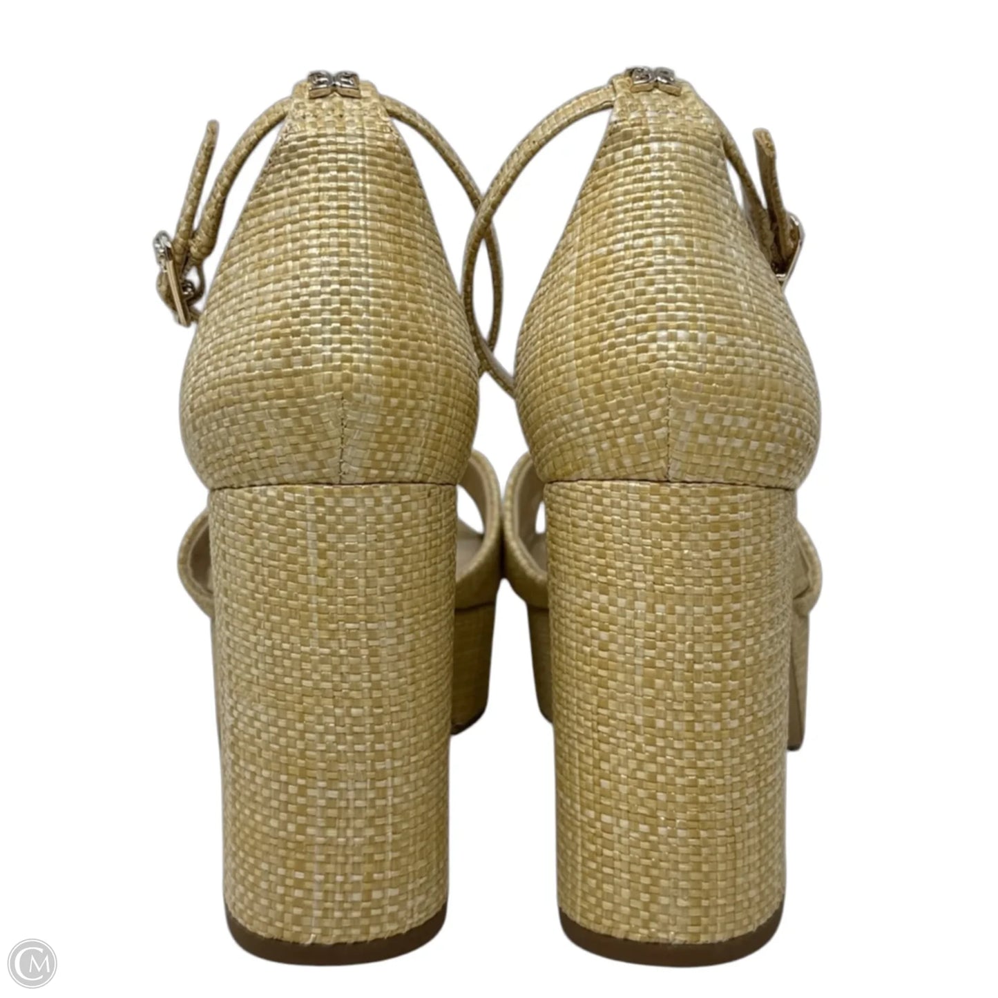 Jullian Platform Sandals By Sam Edelman In Tan, Size: 8