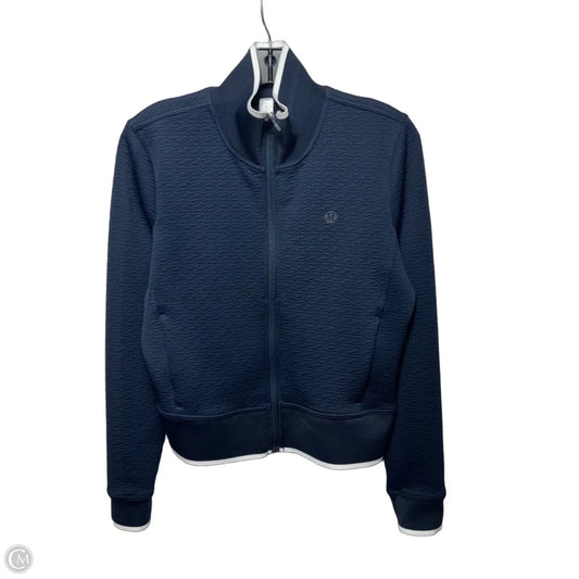 Athletic Jacket By Lululemon In Navy, Size: 8