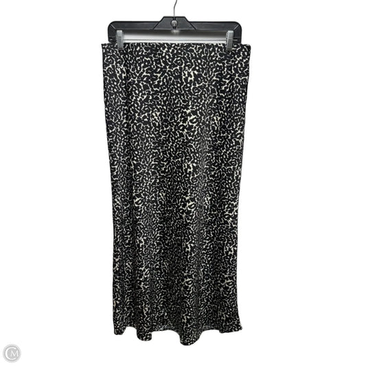 Skirt Maxi By A New Day In Leopard Print, Size: M