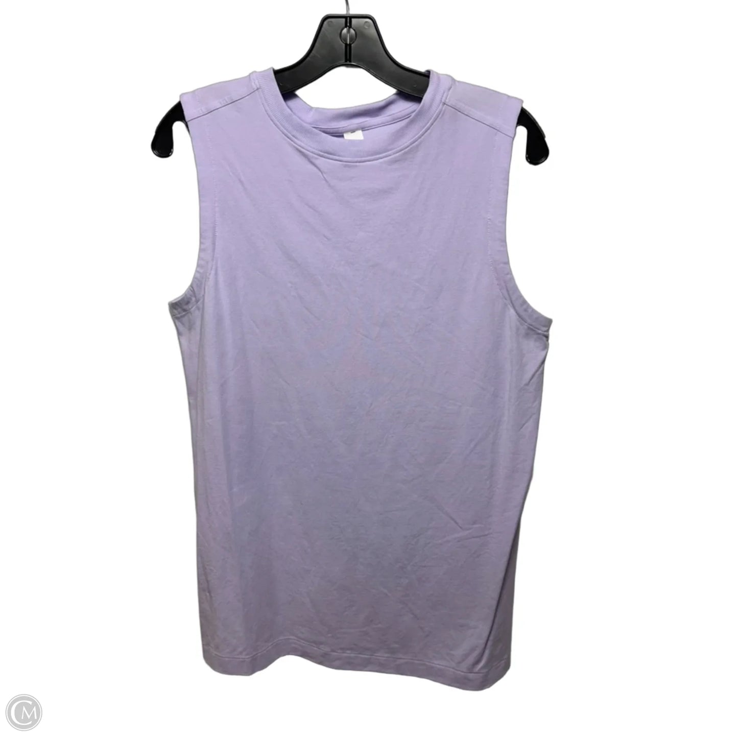 Athletic Tank Top By Lululemon In Purple, Size: M