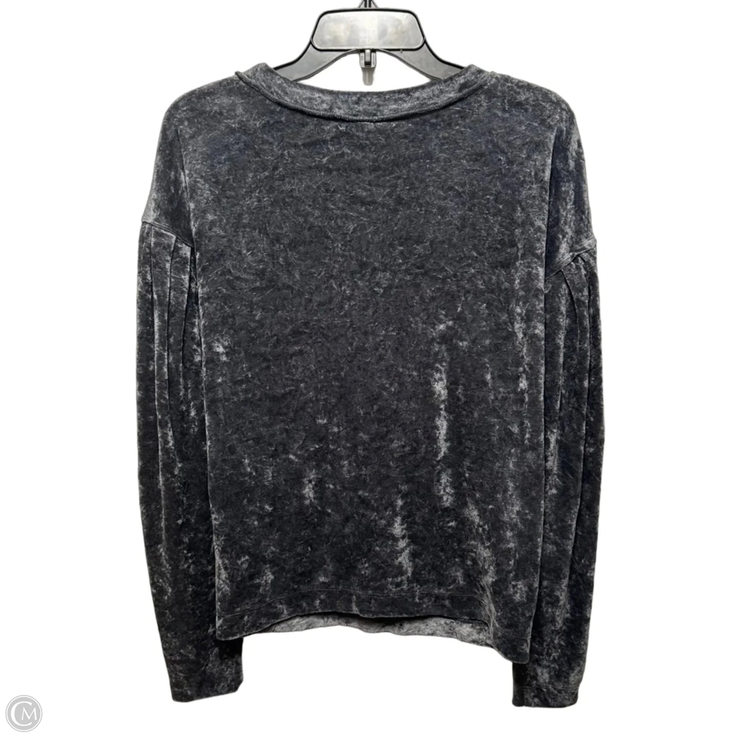 Velvet Top Long Sleeve By We The Free In Grey, Size: S