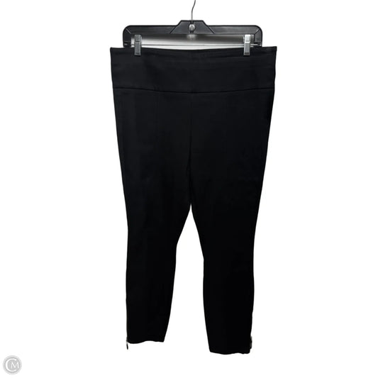 High-Rise Denim Leggings By Pilcro In Black, Size: 12/31 Petite
