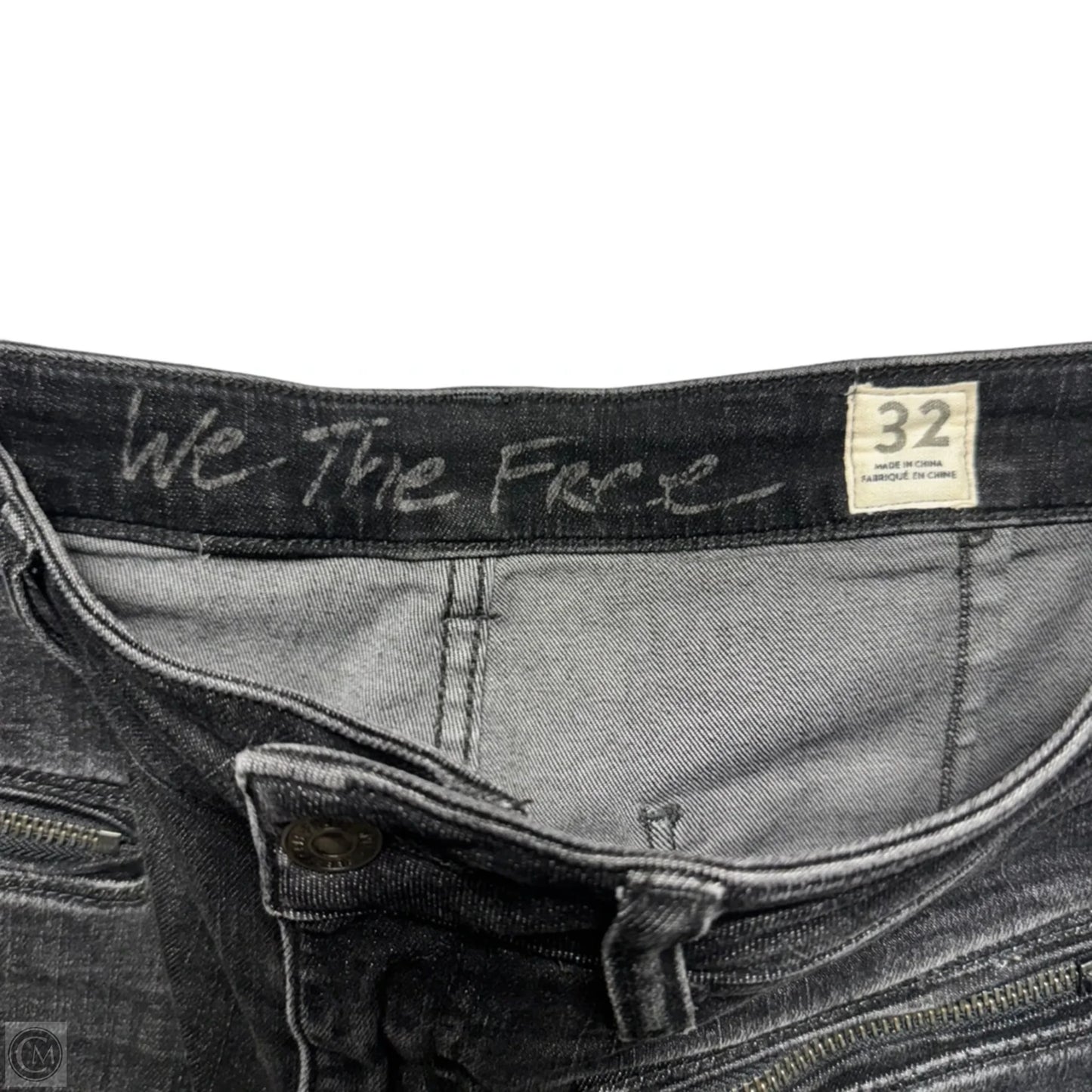 Jeans Skinny By We The Free In Black, Size: 14/32
