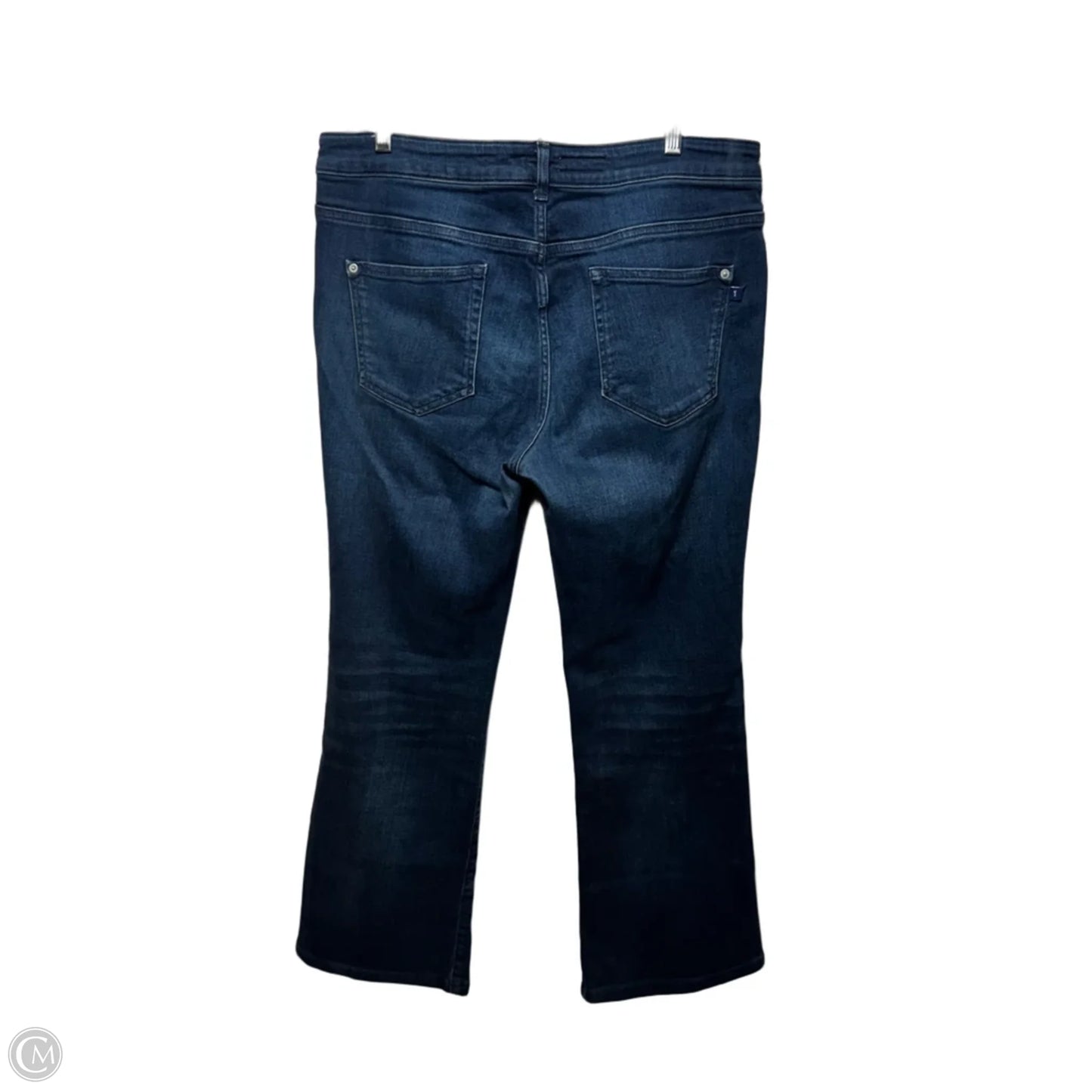 Jeans Flared By Pilcro In Blue Denim, Size: 14/32