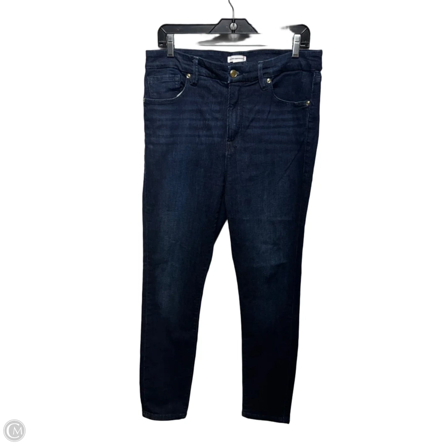 Jeans Skinny By Good American In Blue Denim, Size: 14/32