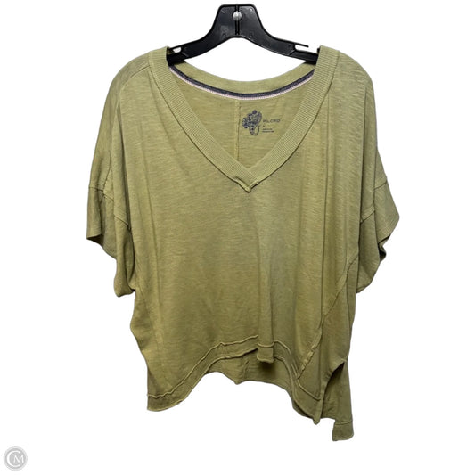 Top Short Sleeve By Pilcro In Green, Size: M
