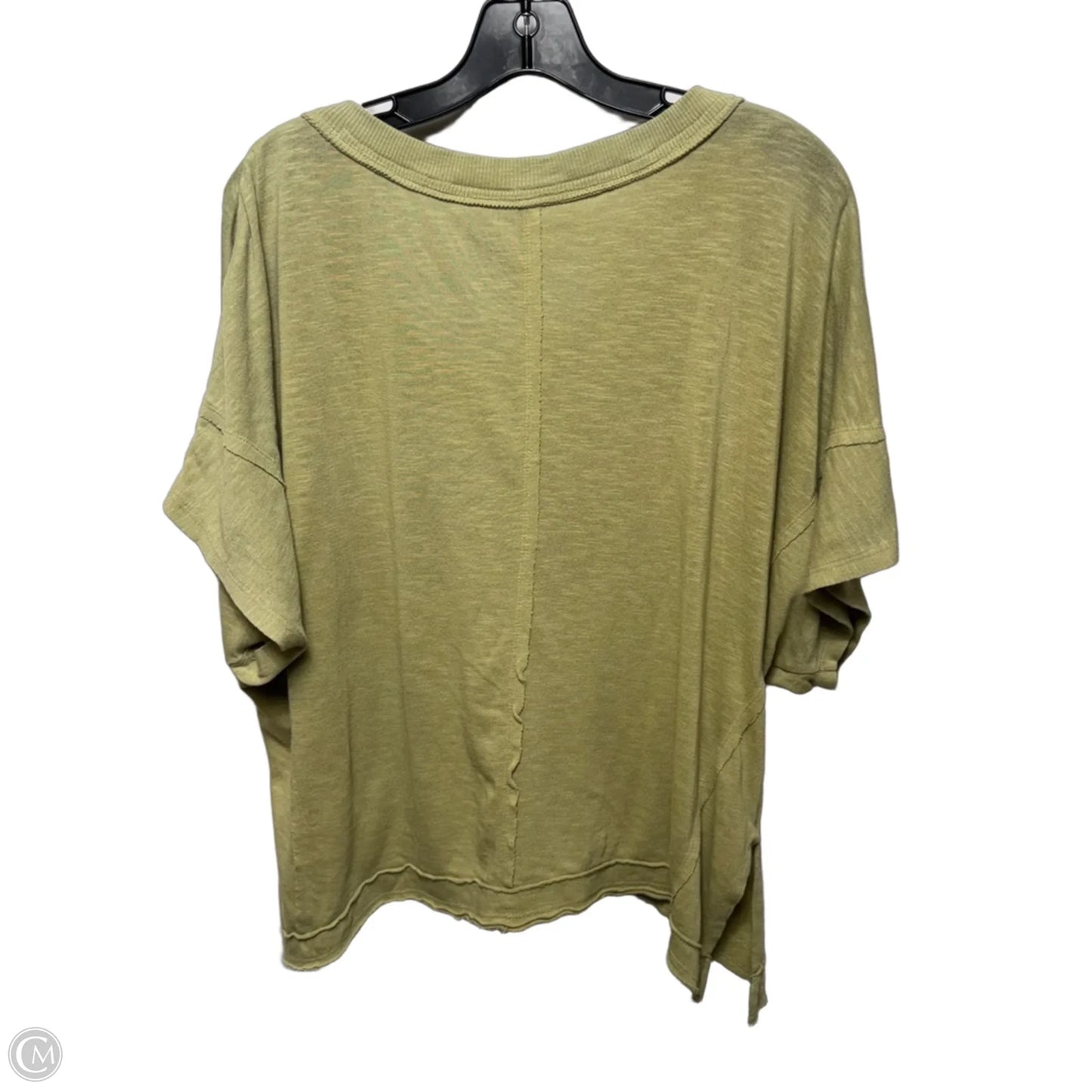 Top Short Sleeve By Pilcro In Green, Size: M