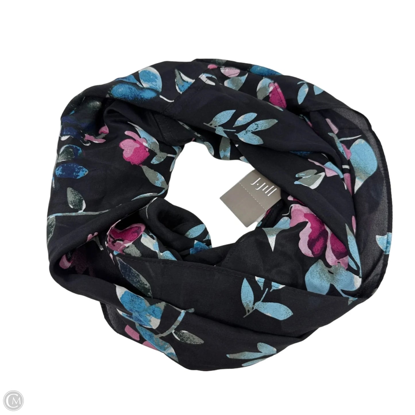 Floral Print Silk Infinity Scarf By J. Jill