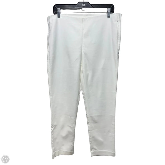 Pants Dress By J Jill In White, Size: 12