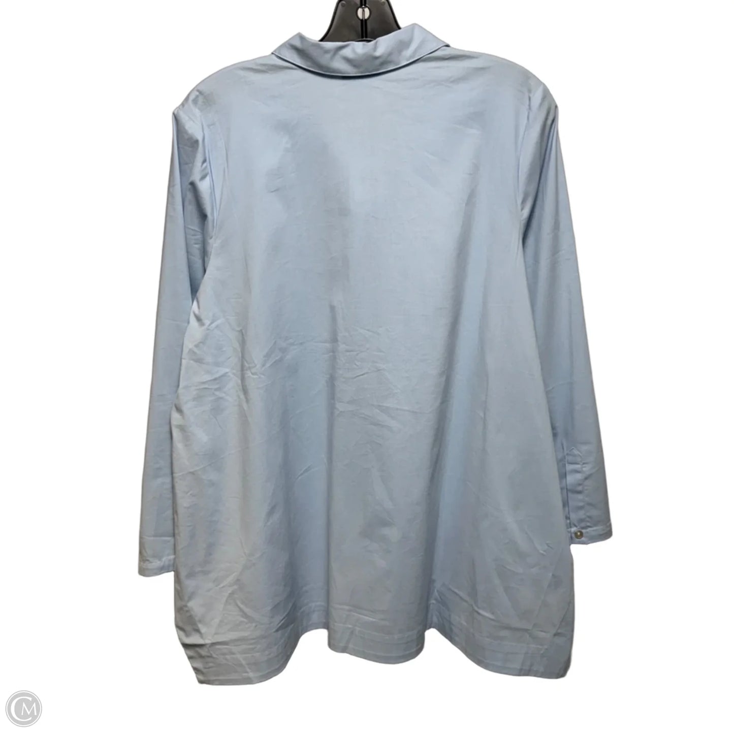 Tunic Long Sleeve By J. Jill In Blue, Size: M