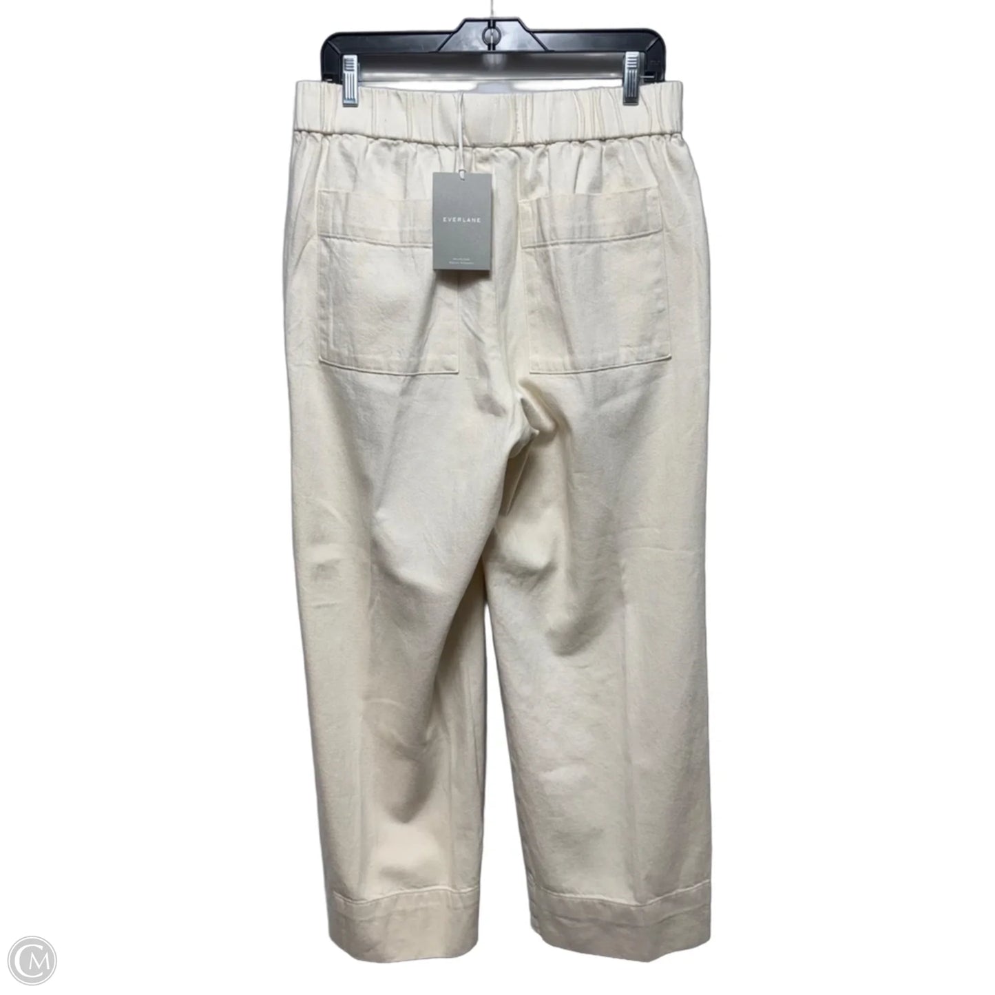 Th Organic Cotton Easy Jean Pants By Everlane In Cream, Size: 12