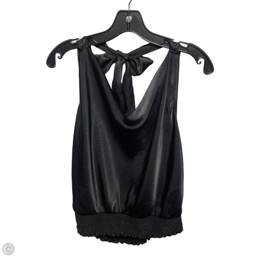 Top Sleeveless By Maeve In Black, Size: 12