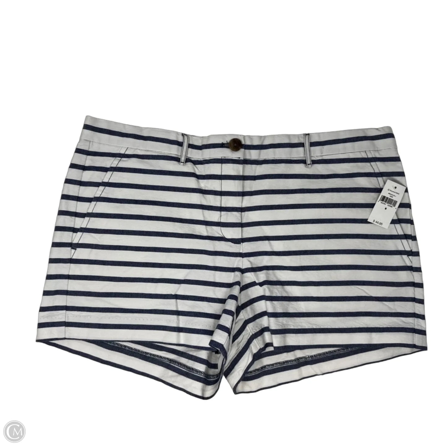 3 1/4” Inseam Short Shorts By Gap In Striped Pattern, Size: 8