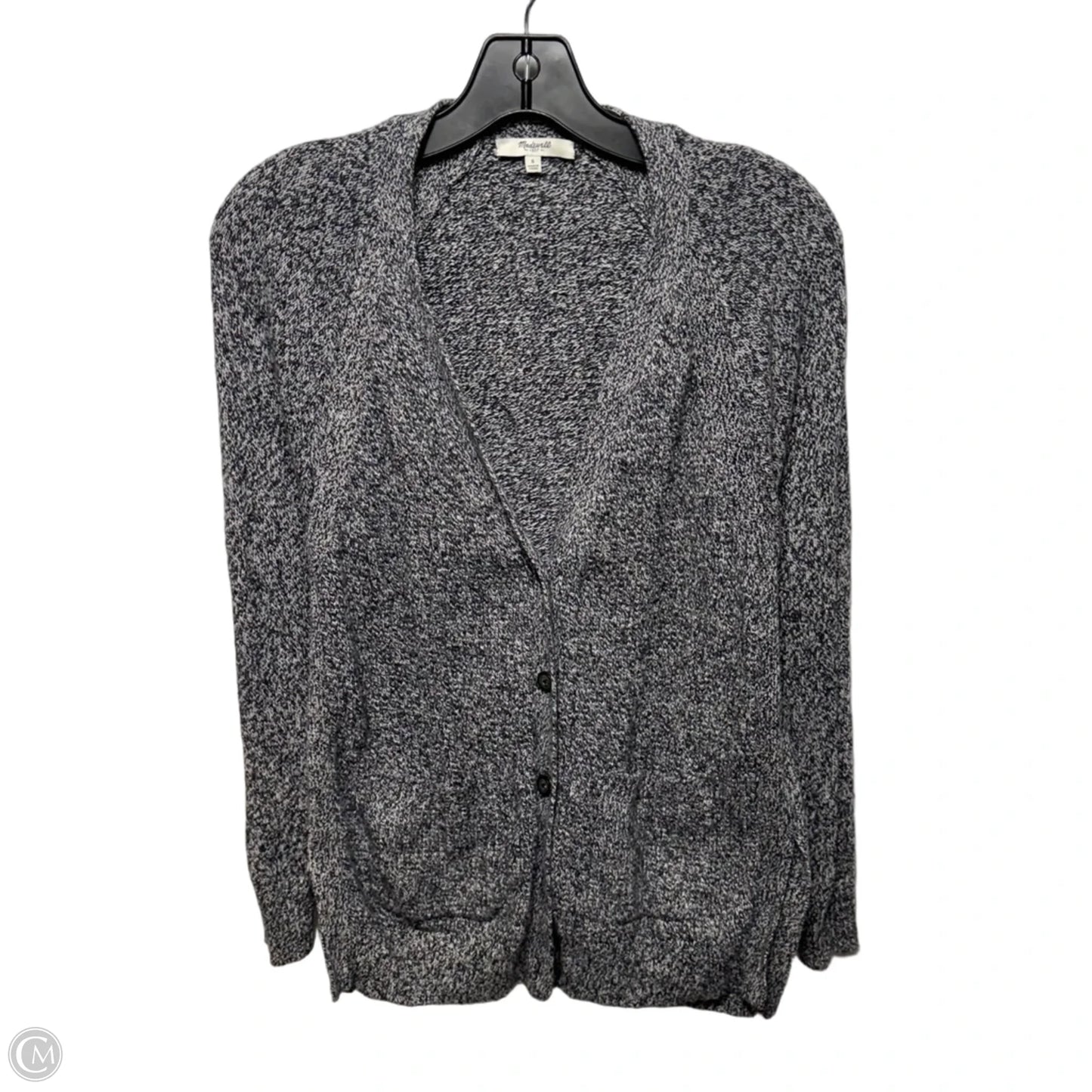 Sweater Cardigan By Madewell In Grey, Size: S