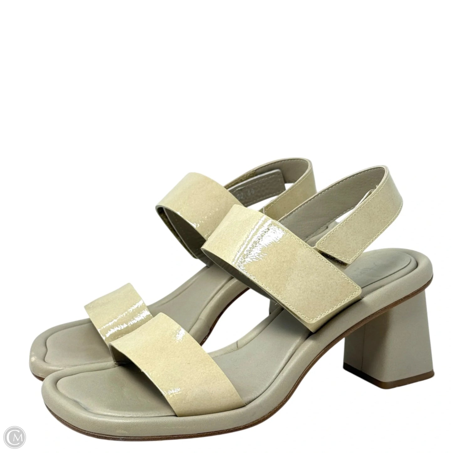 Pina Heeled Sandals By Homers In Cream, Size: 8.5