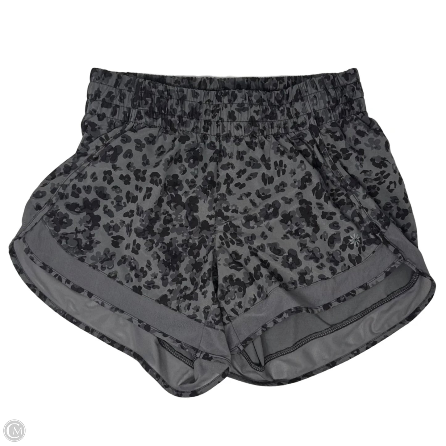 Athletic Shorts By Athleta In Leopard Print, Size: Xxs
