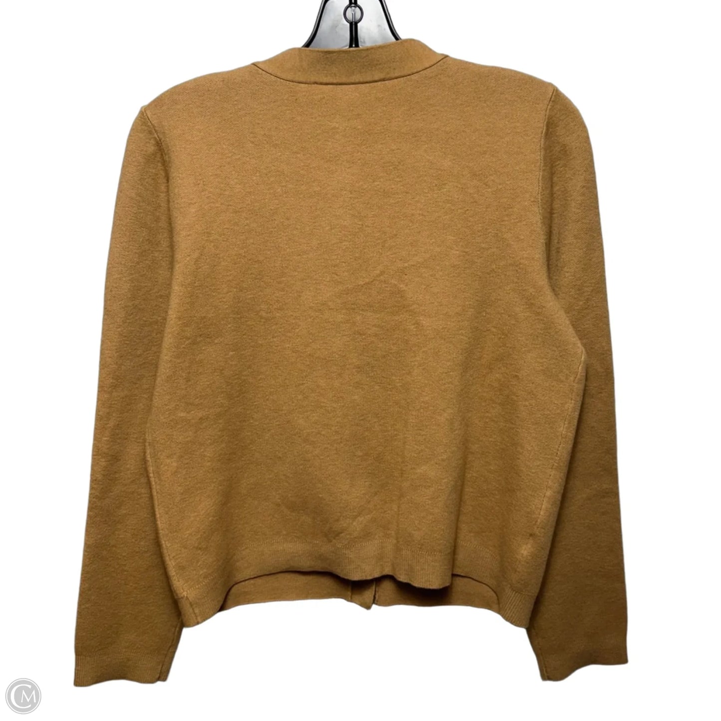 Sweater Cardigan By Loft In Tan, Size: Xs