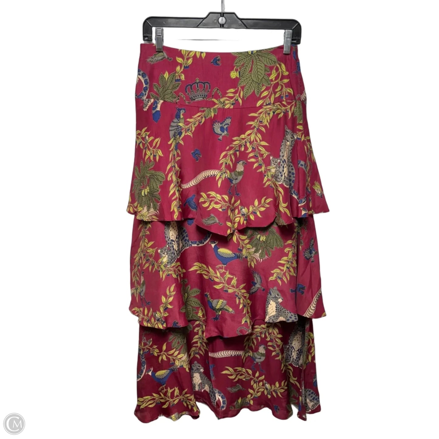 Dakota Royal Ruffle Tiered Skirt Maxi By Renata, Size: M