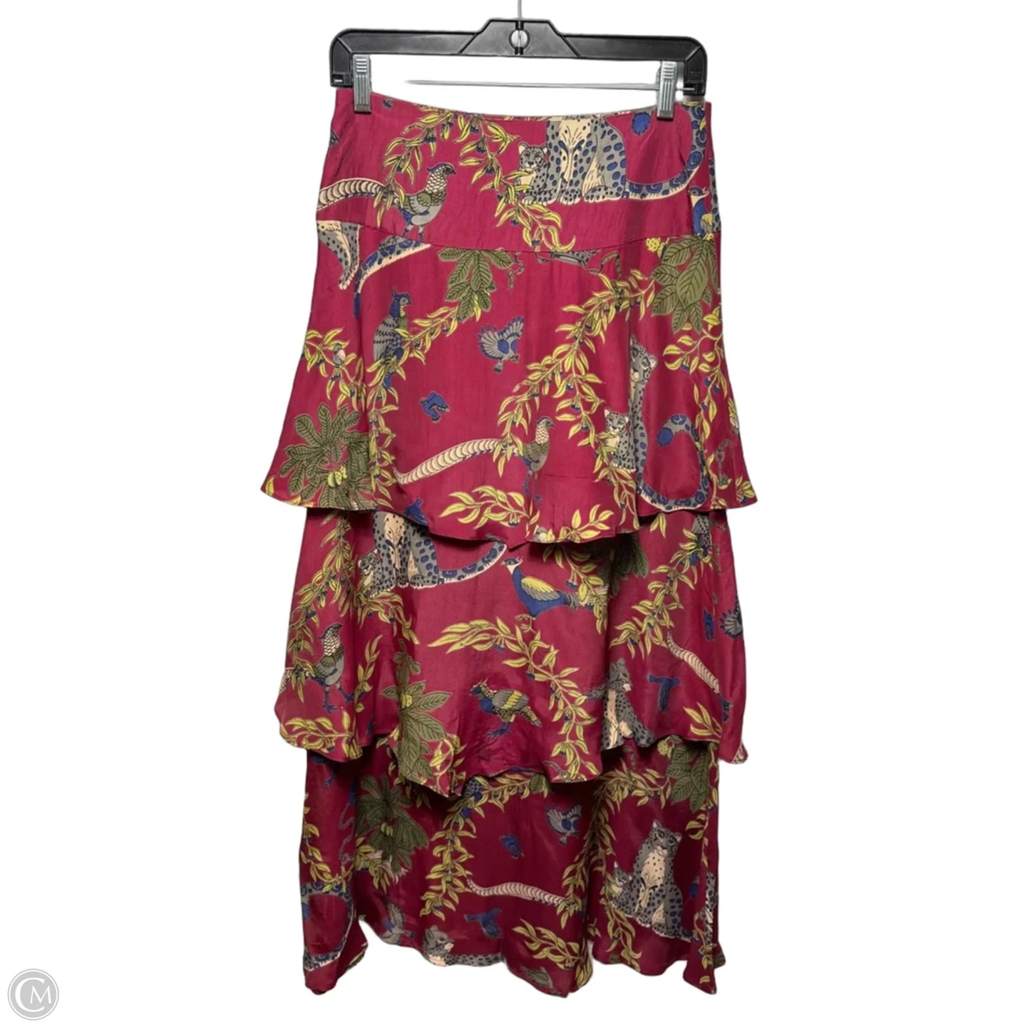 Dakota Royal Ruffle Tiered Skirt Maxi By Renata, Size: M