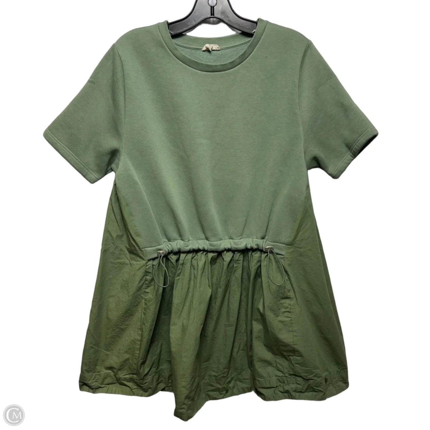 Tunic Short Sleeve By Pilcro In Green, Size: M