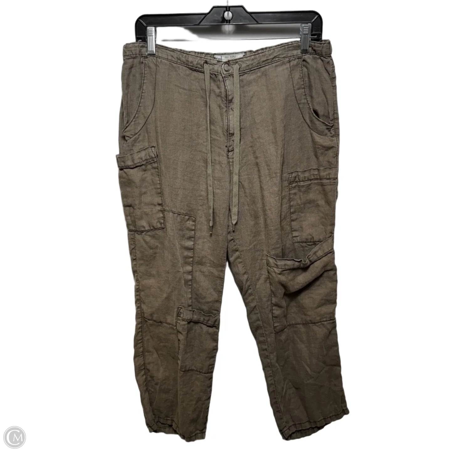 Pants Cropped By Free People In Green, Size: S