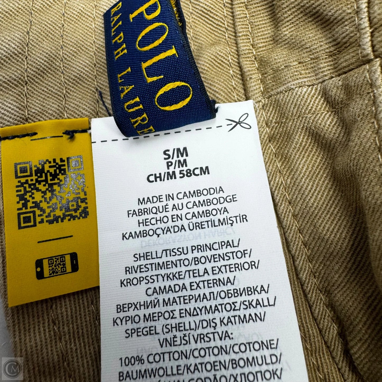 Reversible Bucket Hat By Polo Ralph Lauren