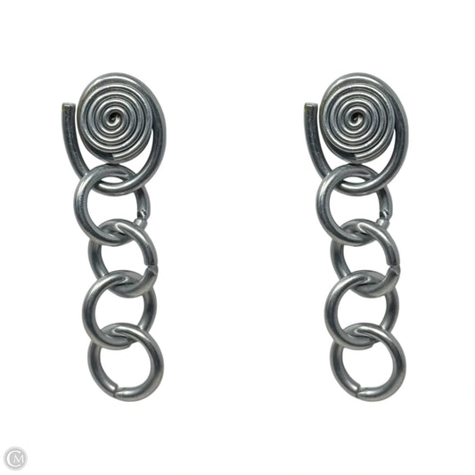 Spiral Chain Dangle Earrings