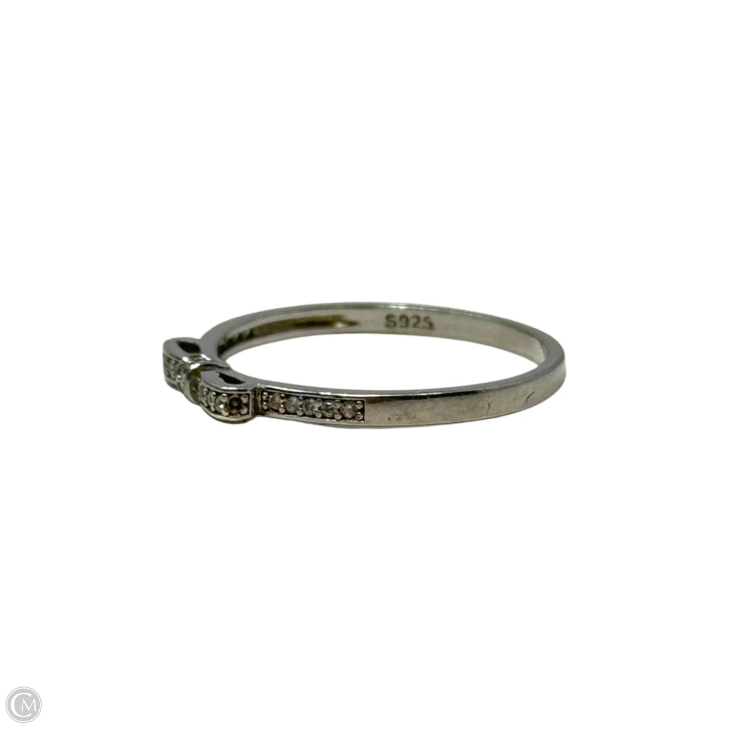 Bow Ring Sterling Silver, Size: 10
