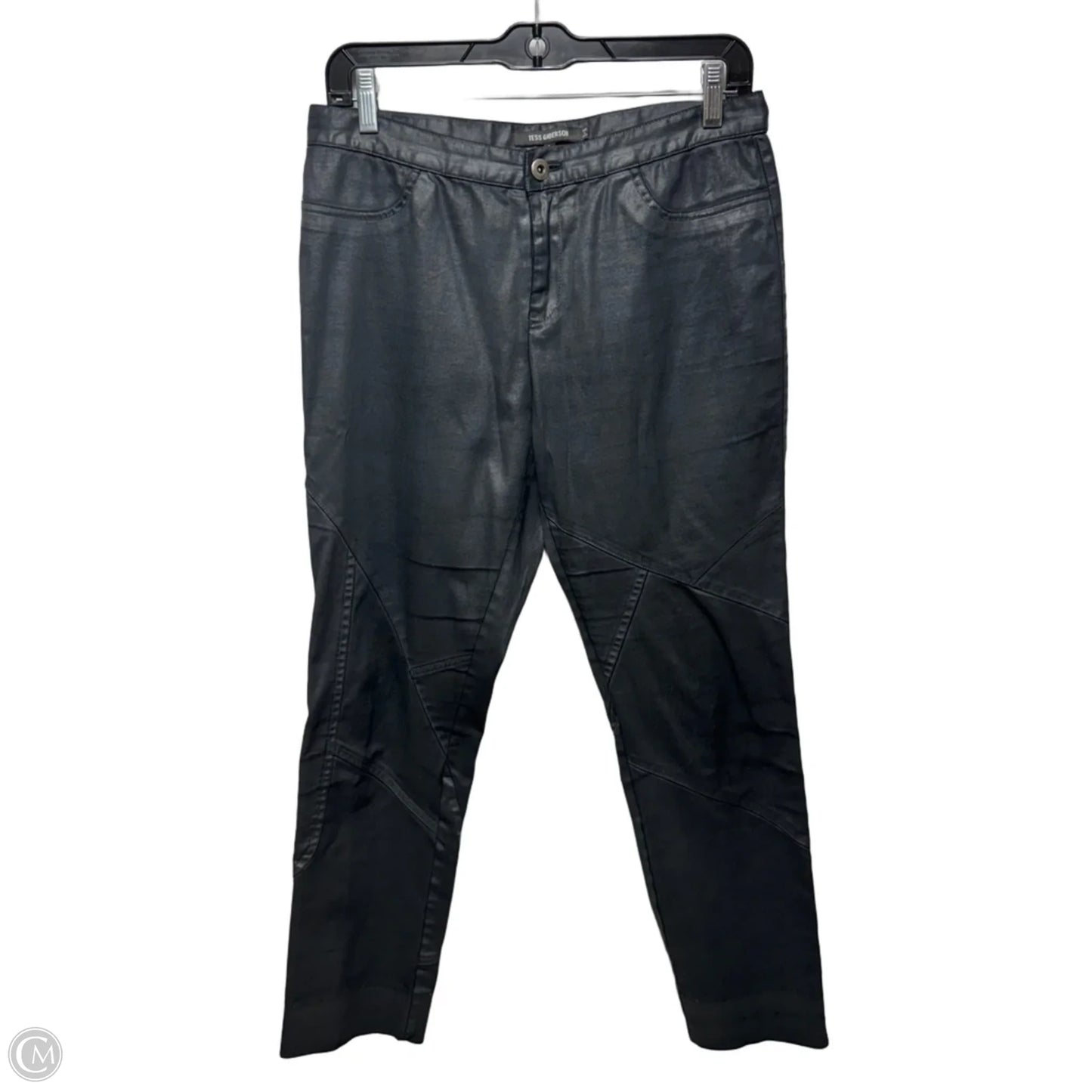 Coated Utility Pants By Tes Giberson In Black, Size: 6