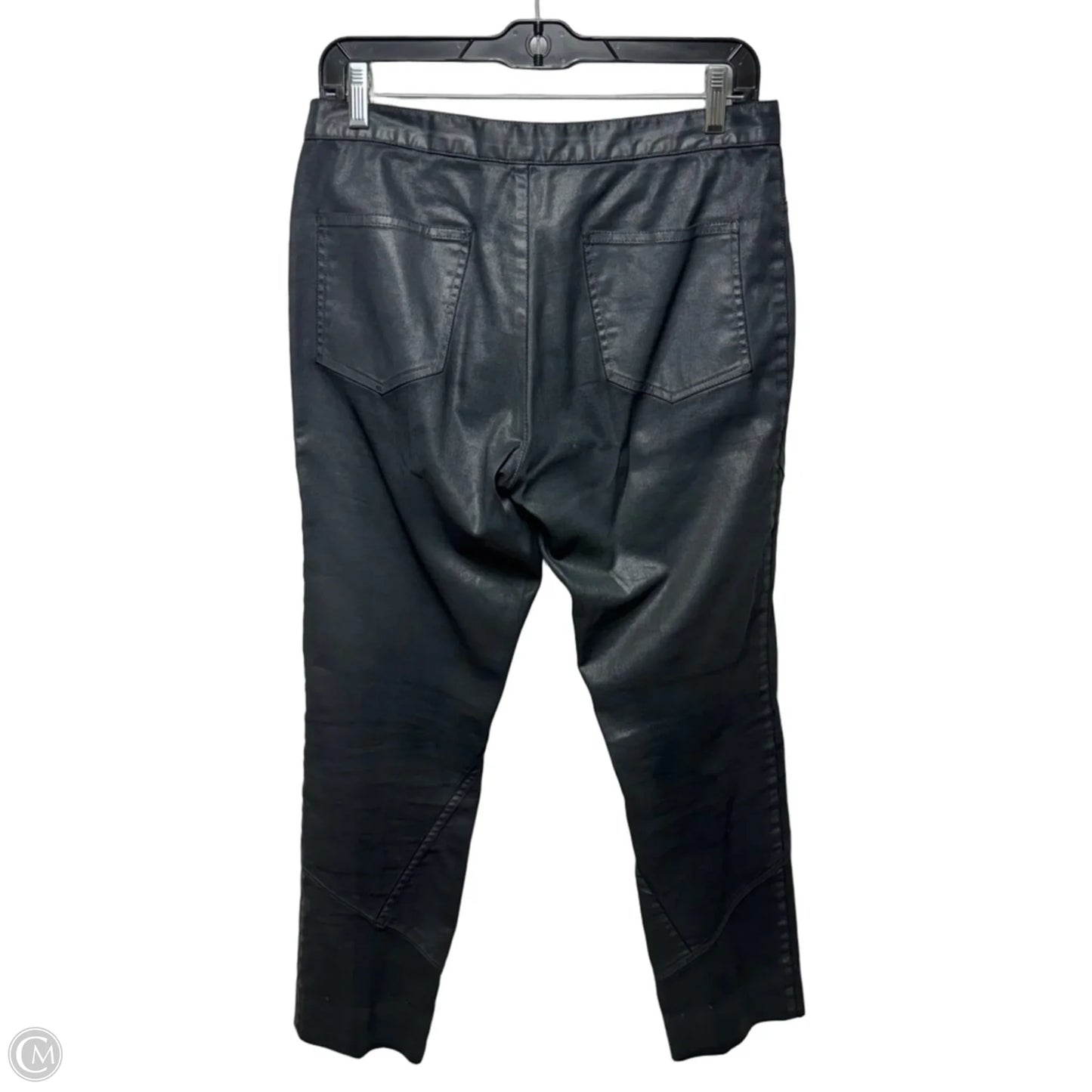 Coated Utility Pants By Tes Giberson In Black, Size: 6