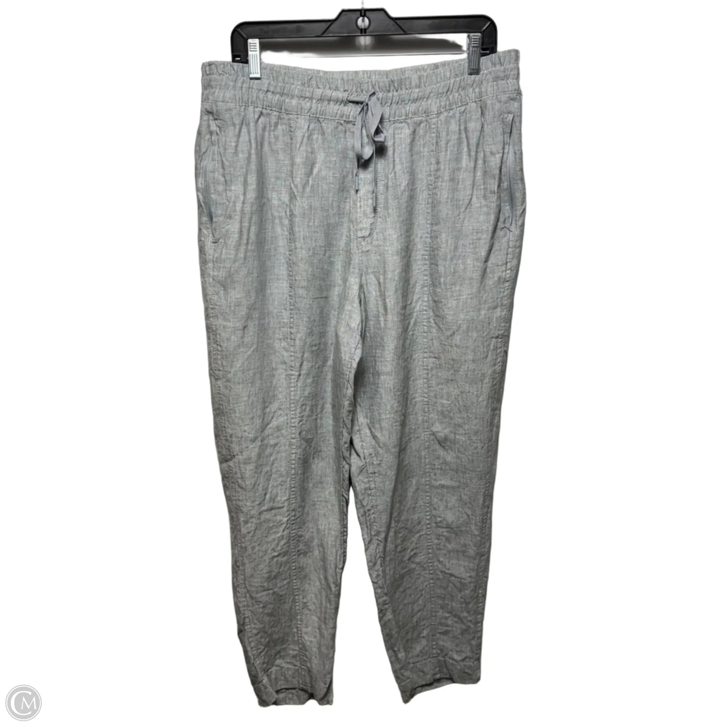 Pants Linen By Athleta In Grey, Size: L
