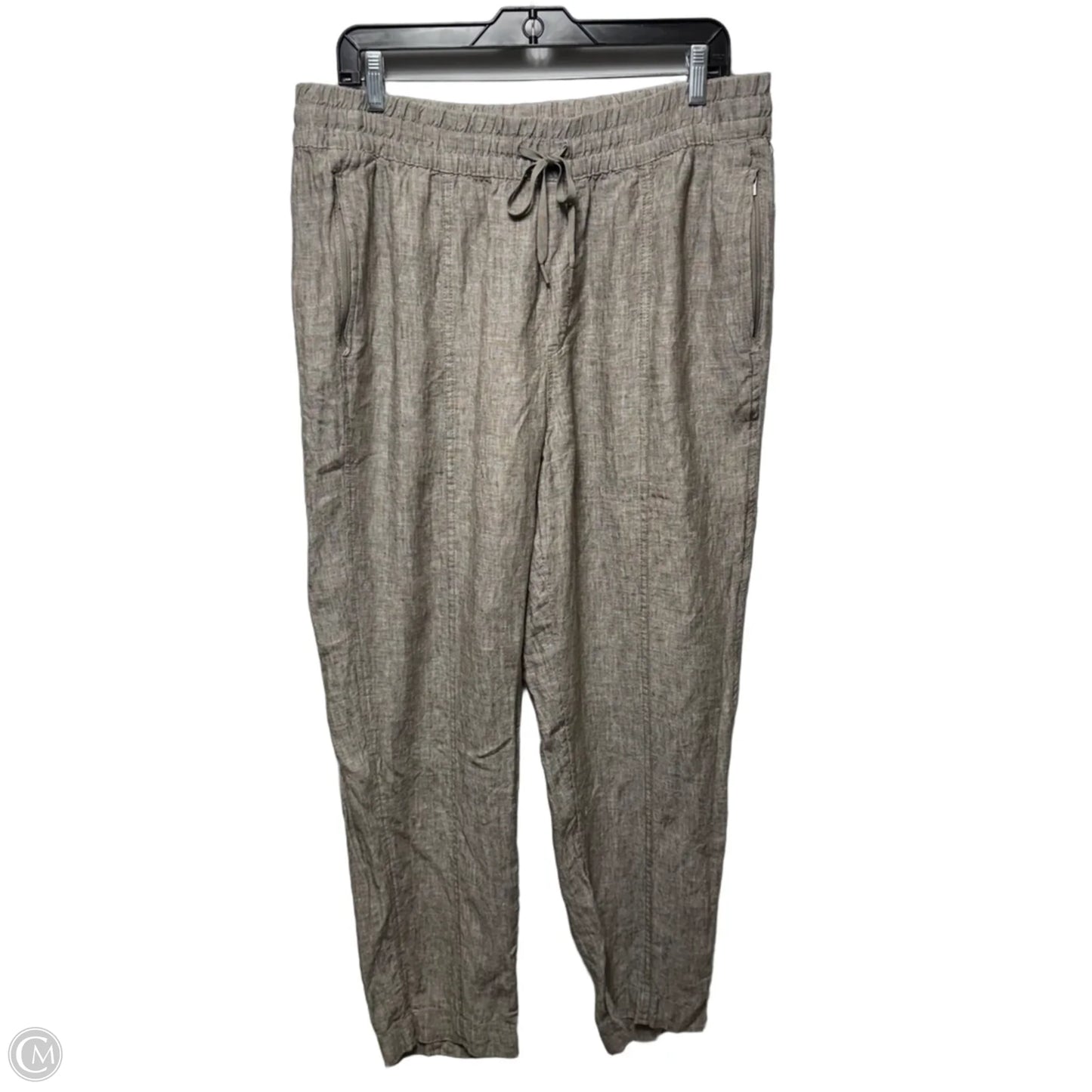 Pants Linen By Athleta In Brown, Size: L